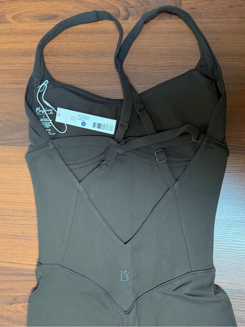 NWT Buffbunny Brown Corset Jumpsuit - Picture 3 of 4